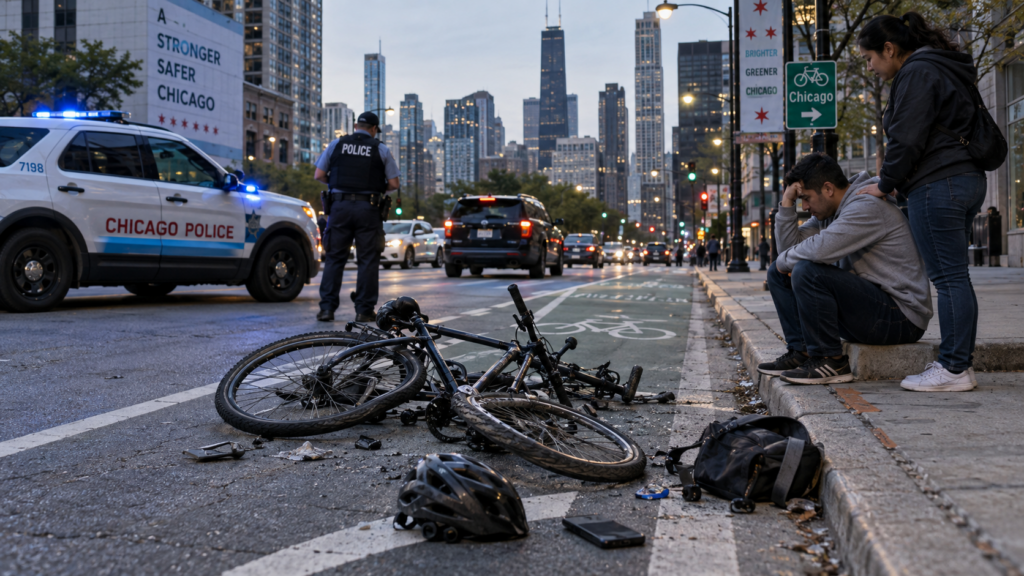 Accidentes de bicicletas en Chicago