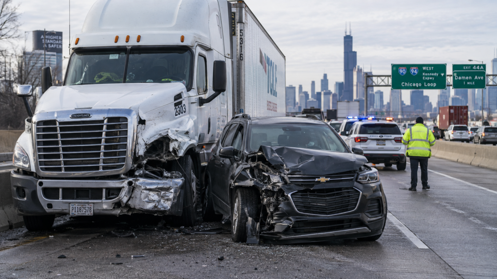 Accidentes de camiones en Chicago