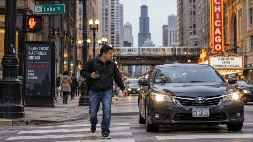 Accidentes de peatones en Chicago