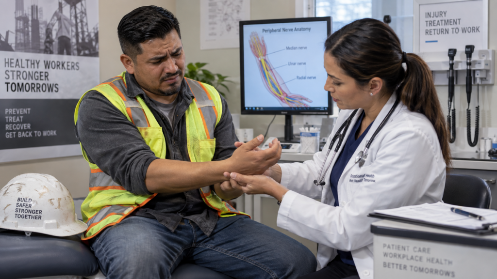 Dano en los nervios por el trabajo en Chicago