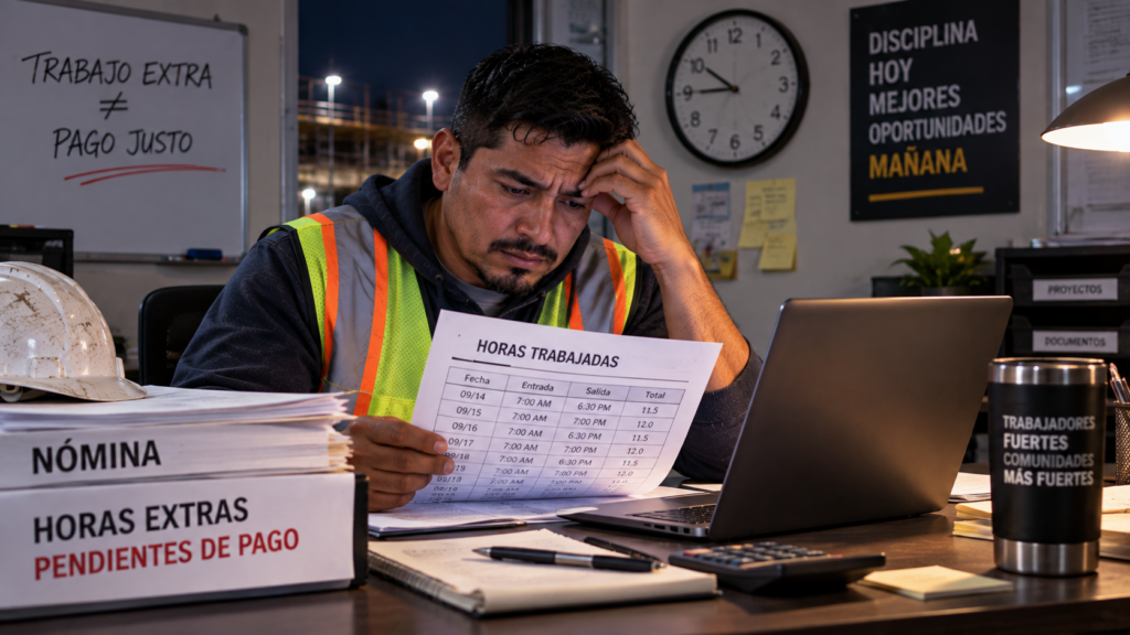 Horas extra no pagadas en Chicago