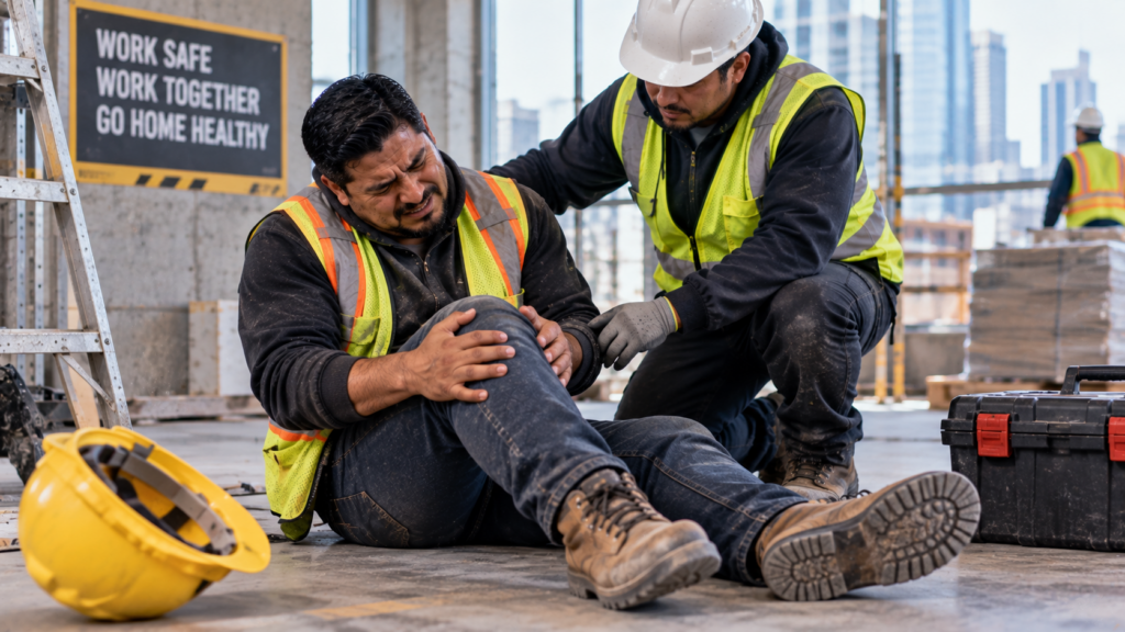 Lesiones de rodilla en el trabajo en Chicago