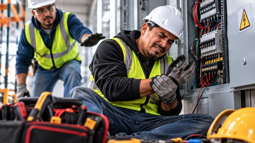 Lesiones por descarga electrica en Chicago